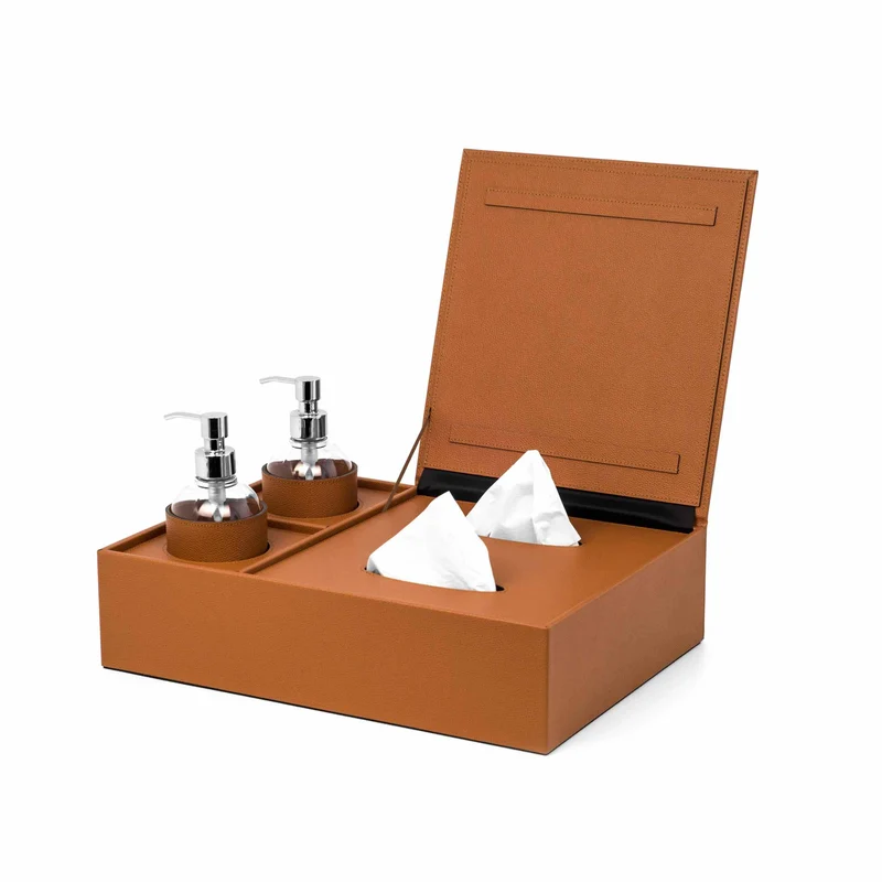 Sanitizing Leather Box IGEA by Pinetti