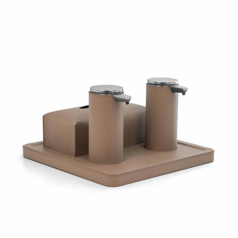 Sanitizing Leather Tray IGEA by Pinetti