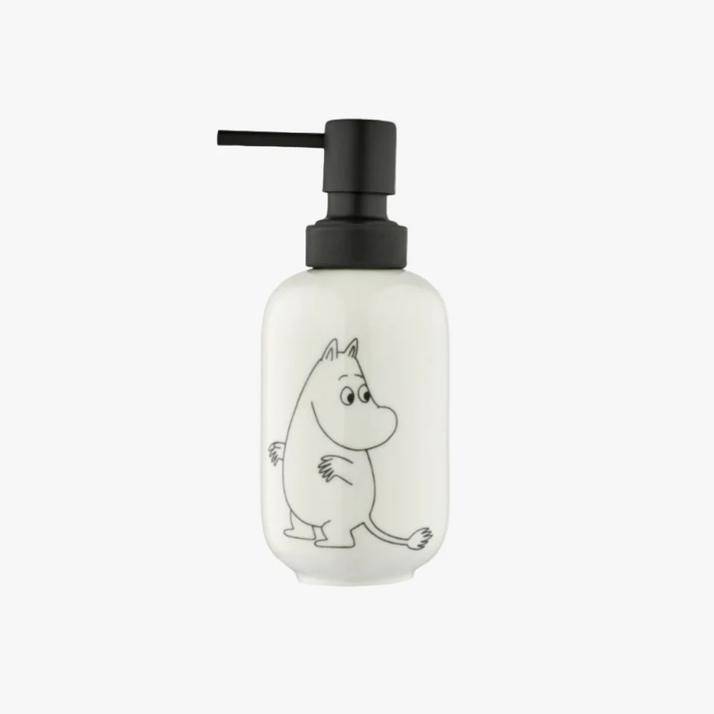 Tvålpump Mumin, Vit