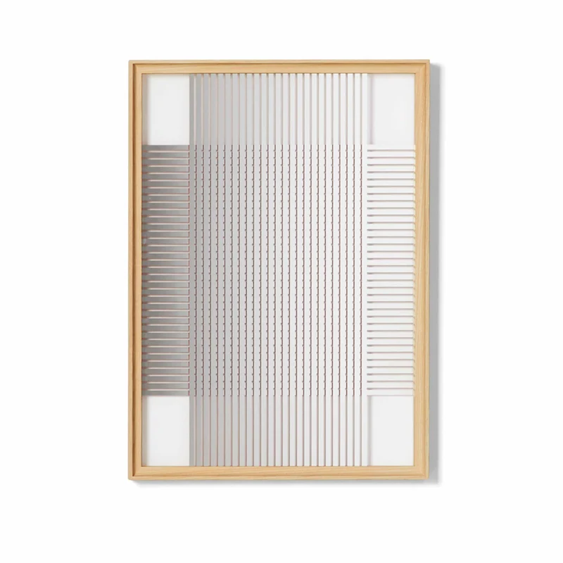 Rectangular Mirror DEADLINE CROSSING PATHS, designed by Ron Gilad for Cassina