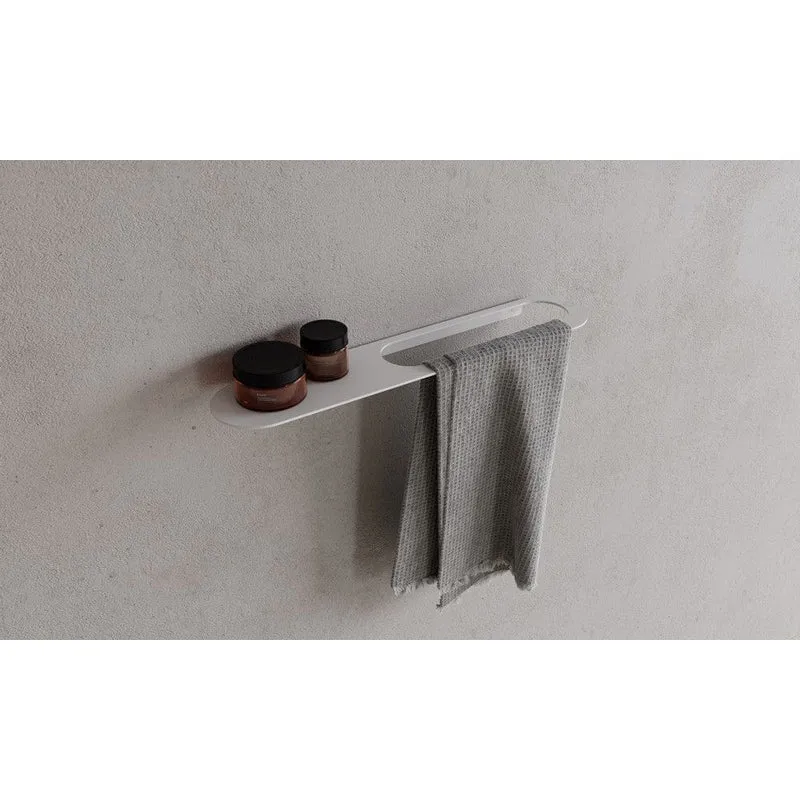 Copenhagen Bath Handdukshängare med Hylla Vit