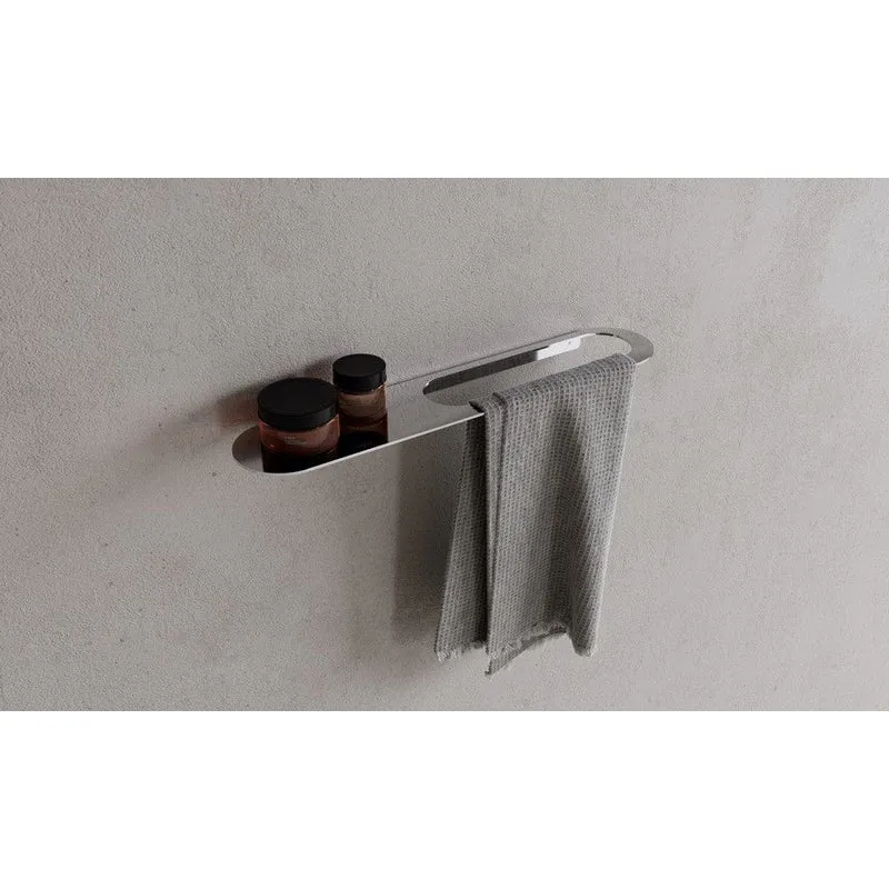 Copenhagen Bath Handdukshängare med Hylla Krom