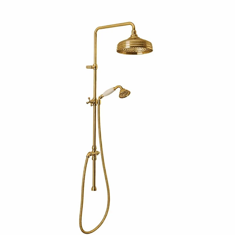 Duschset Maxima Colonial 30056 Obehandlad Mässing
