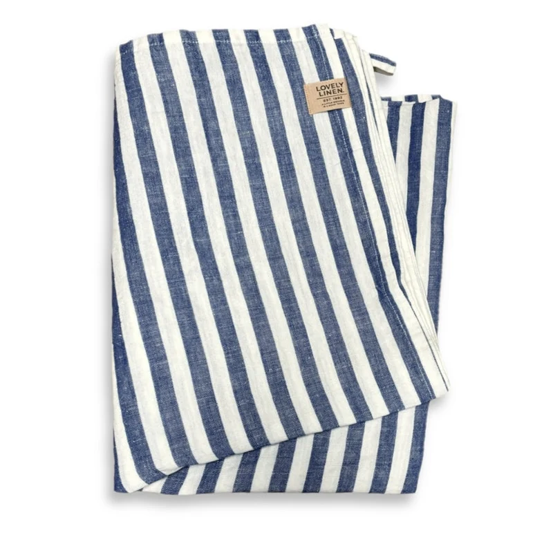 Linnebadlakan Hamam Randig Denim Blue