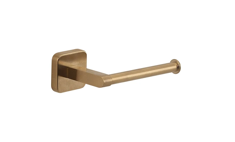 Tonga toiletpapirholder - Børstet messing