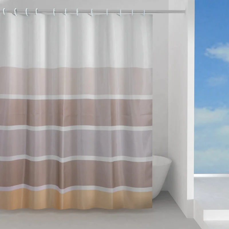 Badekarsforhæng beige