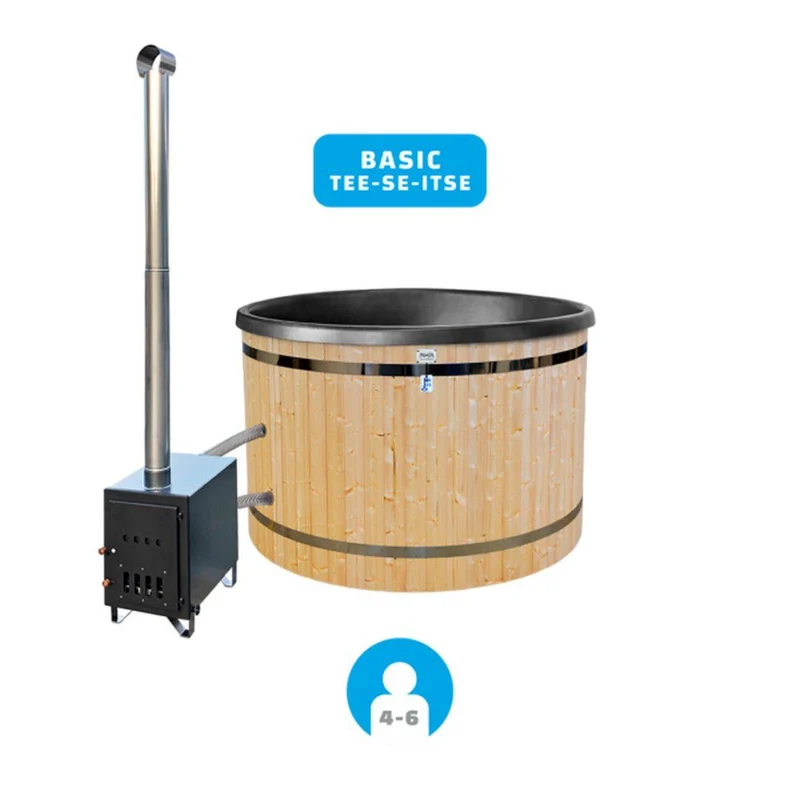PW-SPA Basic DIY vedeldad badtunna