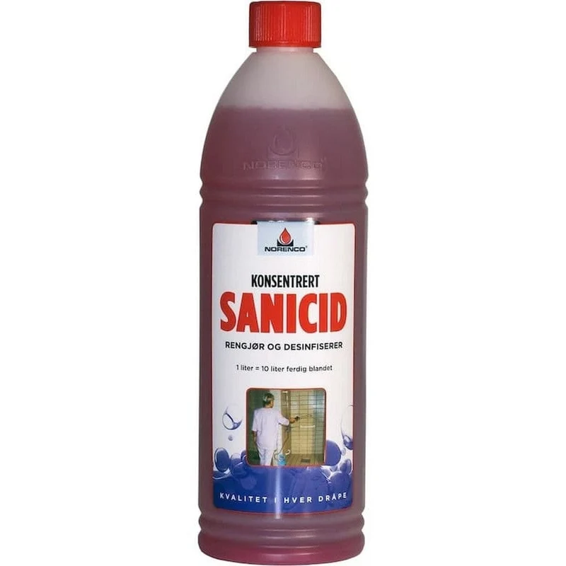 Norenco Desinficerande rengöring Sanicid Konc 1L