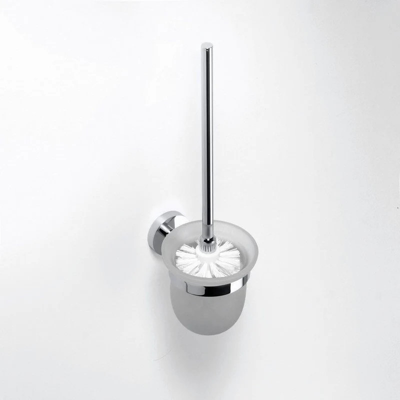 Duschbyggarna Toalettborste Set Soft Krom
