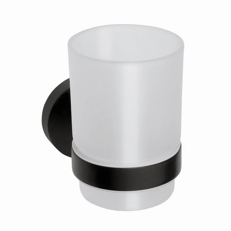 Duschbyggarna Tandborstglas Black