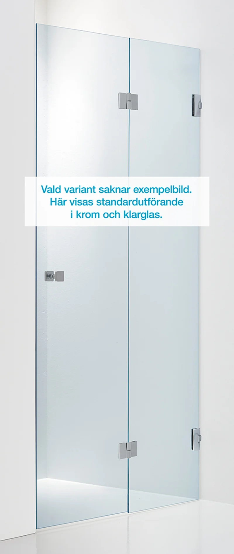 Duschdörr Duschbyggarna Design Plus Vikdörr