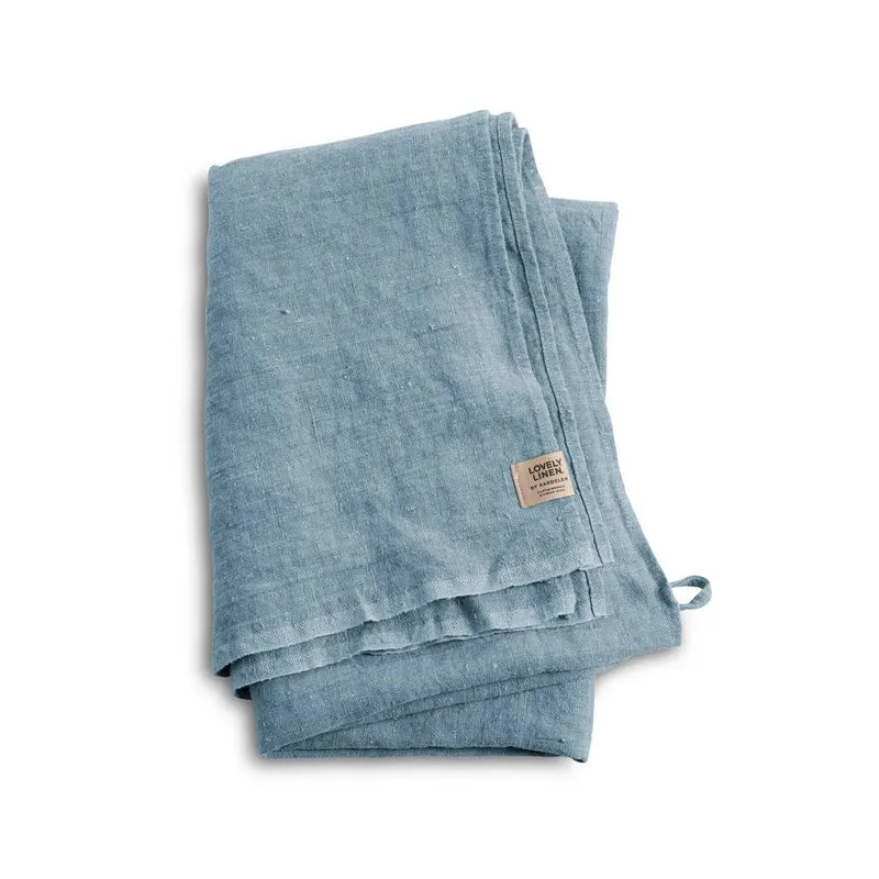 Linnebadlakan hamam Dusty blue