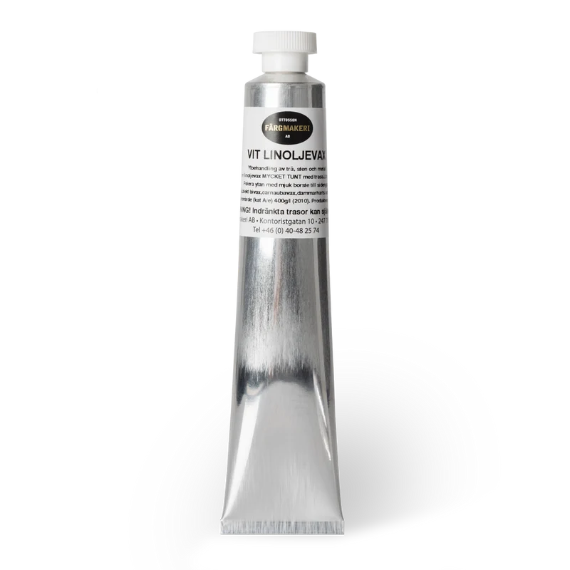 Linoljevax Ottossons vitt 100 ml