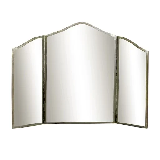 Spegel Karin 3-delad Antik Silver