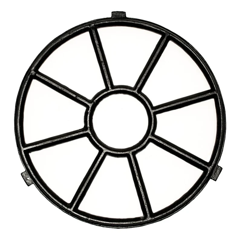 Gjutjärnsfönster runt Ø 570 mm