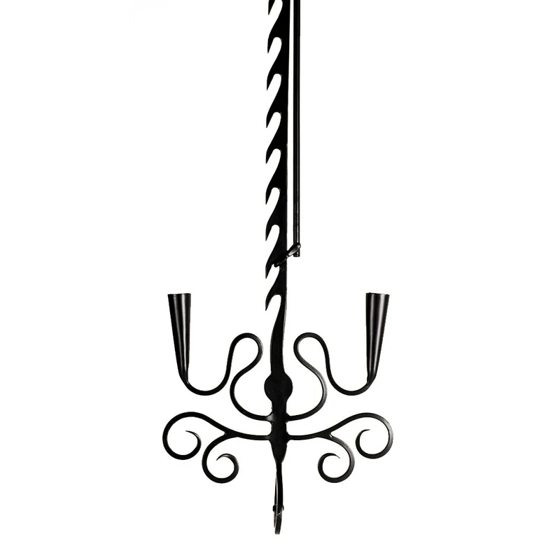 Hängande ljusstake i smide