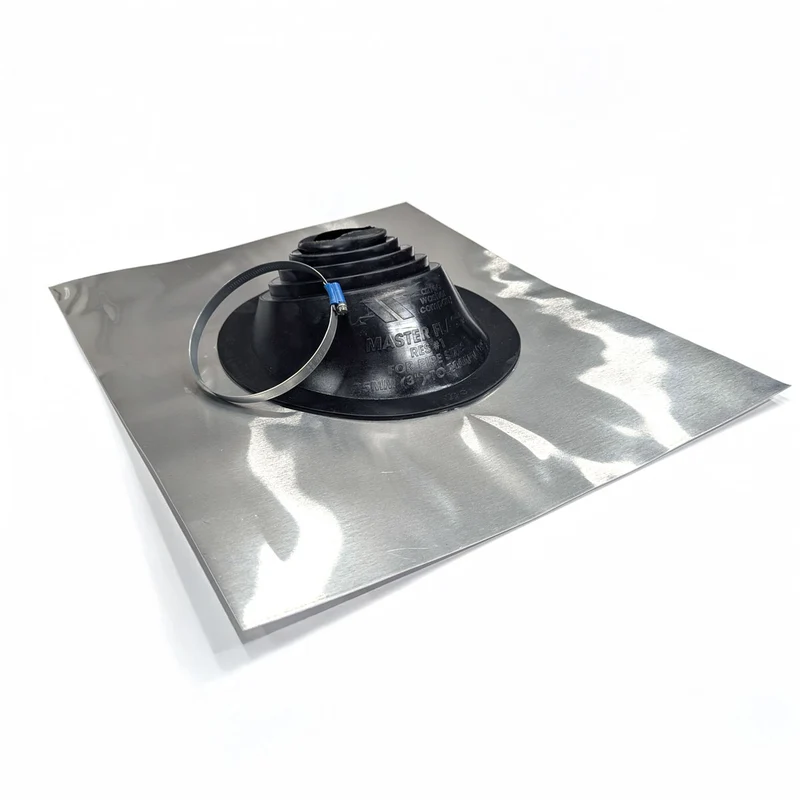 Roof feed-through aluminum