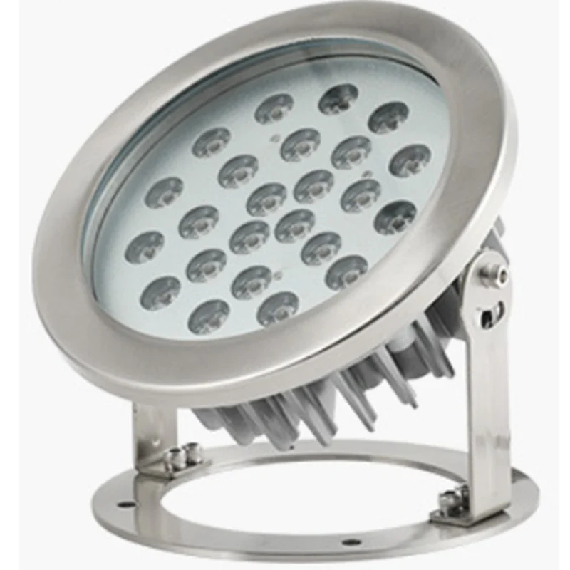 6 stycken (1 kartong) LED Fontän 24W med stativ