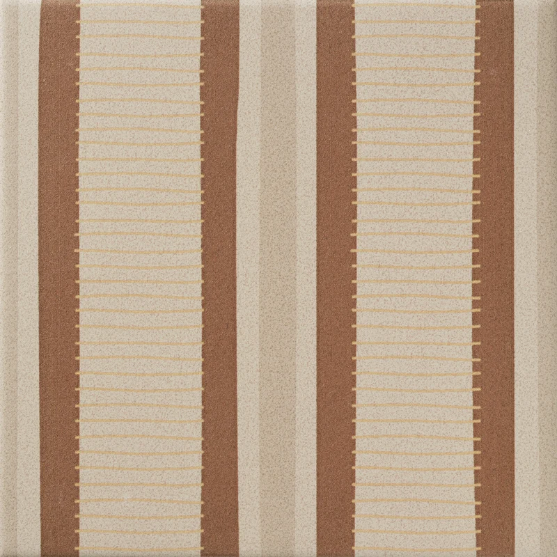 Klinker Bricmate Stig Lindberg Lattice Brown 15x15