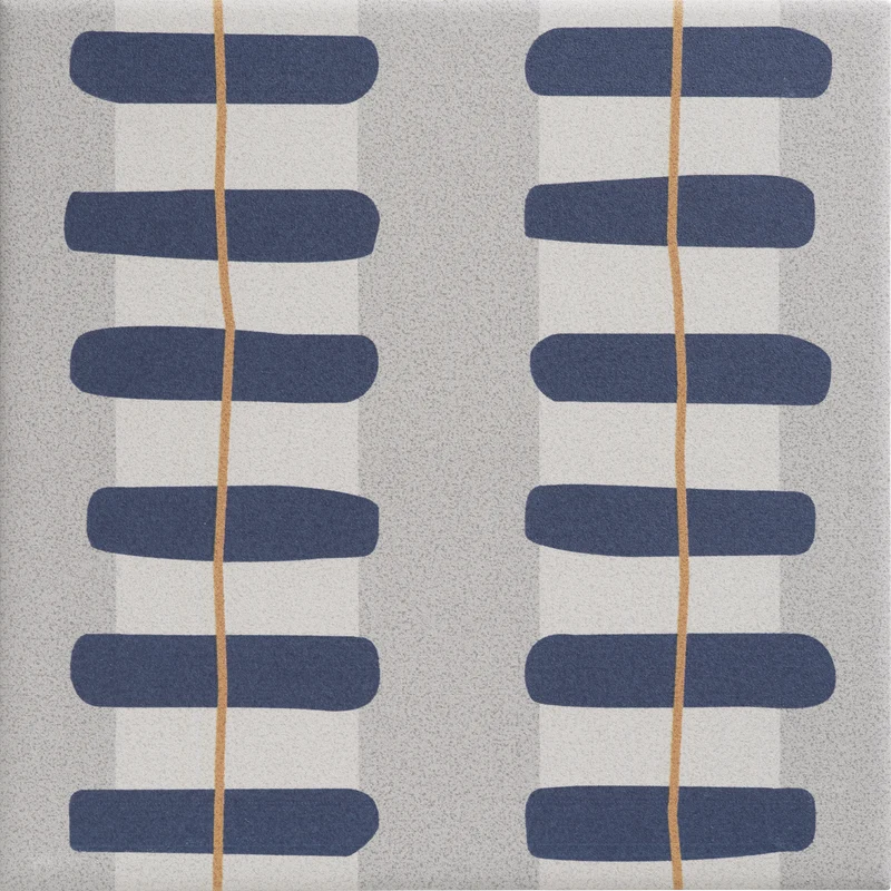 Klinker Bricmate Stig Lindberg Railing Blue 15x15