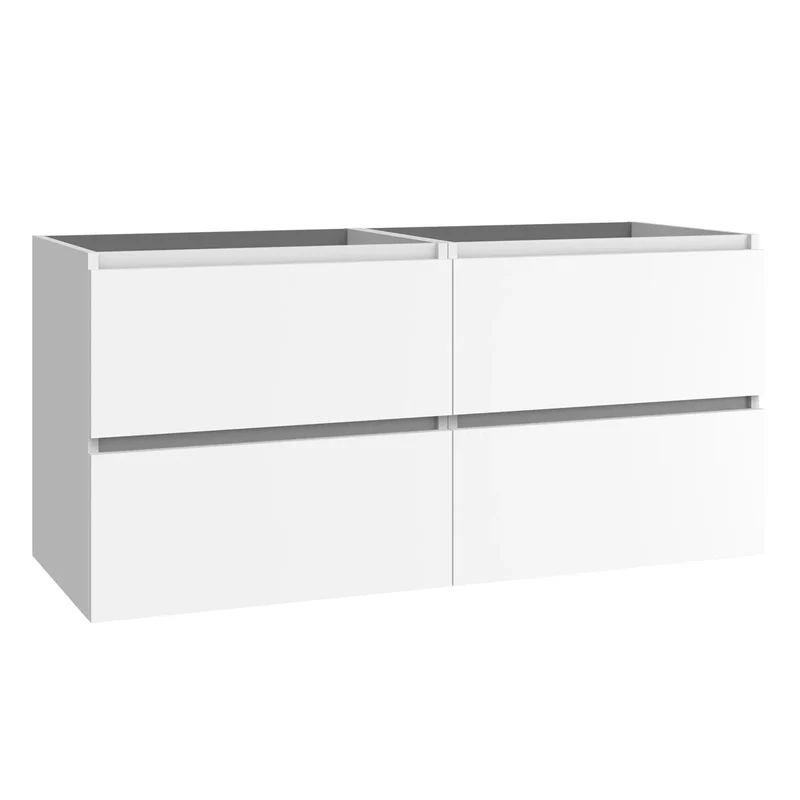 Kommod 120 cm Tenfors Viken Vit Matt 4 lådor