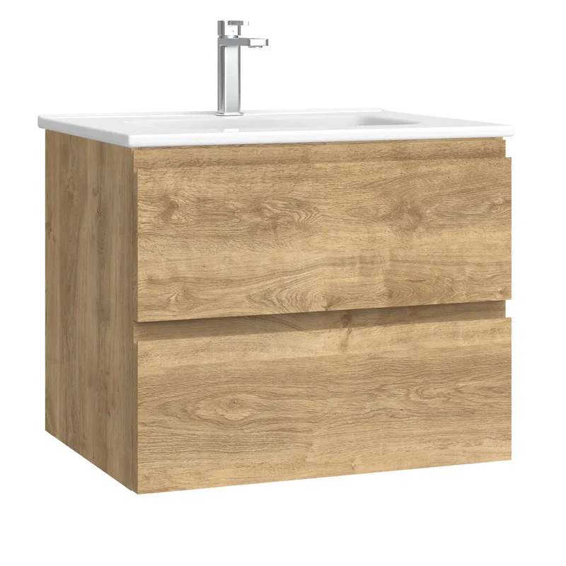Kommod & Tvättställ 60 cm Tenfors Norrvik Ek
