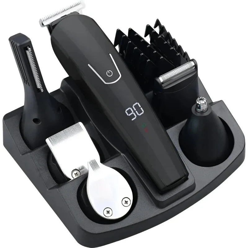 Hair trimmer Electric Clipper Shaver Beard Nose Hair Body Hair All In One Grooming Kit