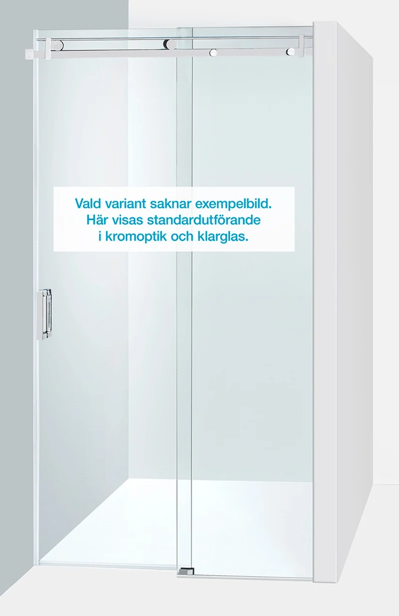Duschvägg Duschbyggarna Palladium Skjutdörr