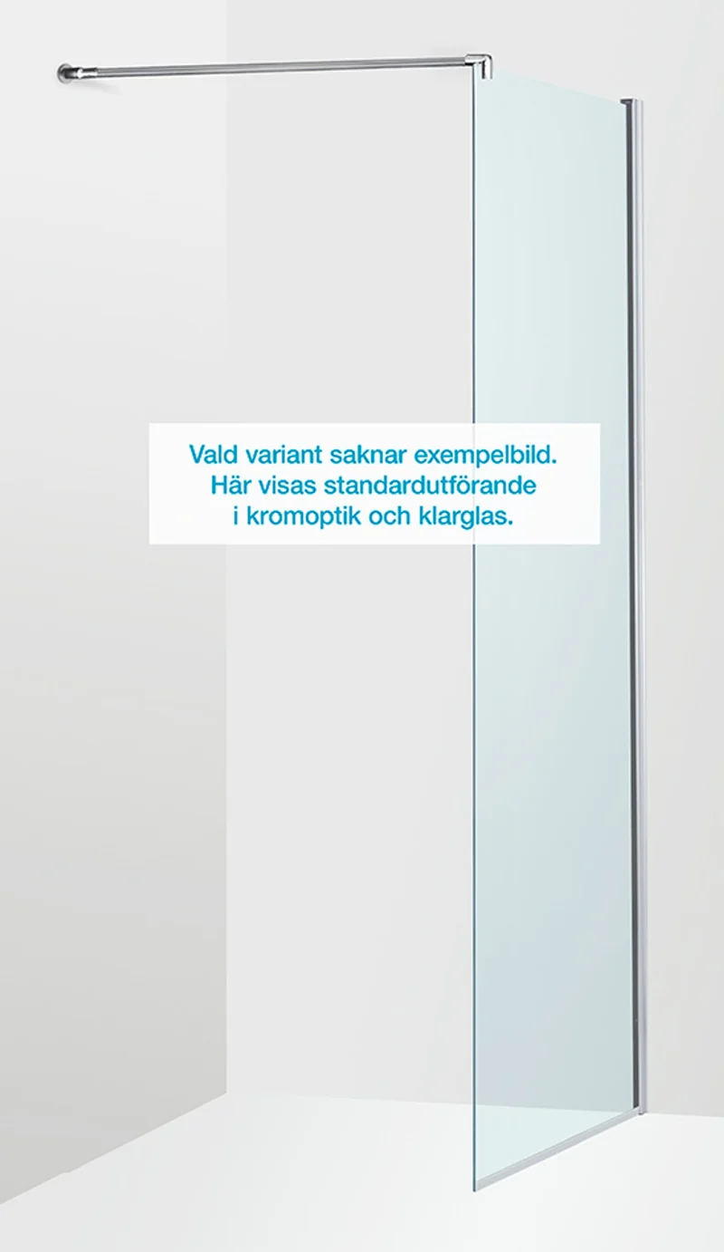 Duschvägg Duschbyggarna Solo Skärmvägg