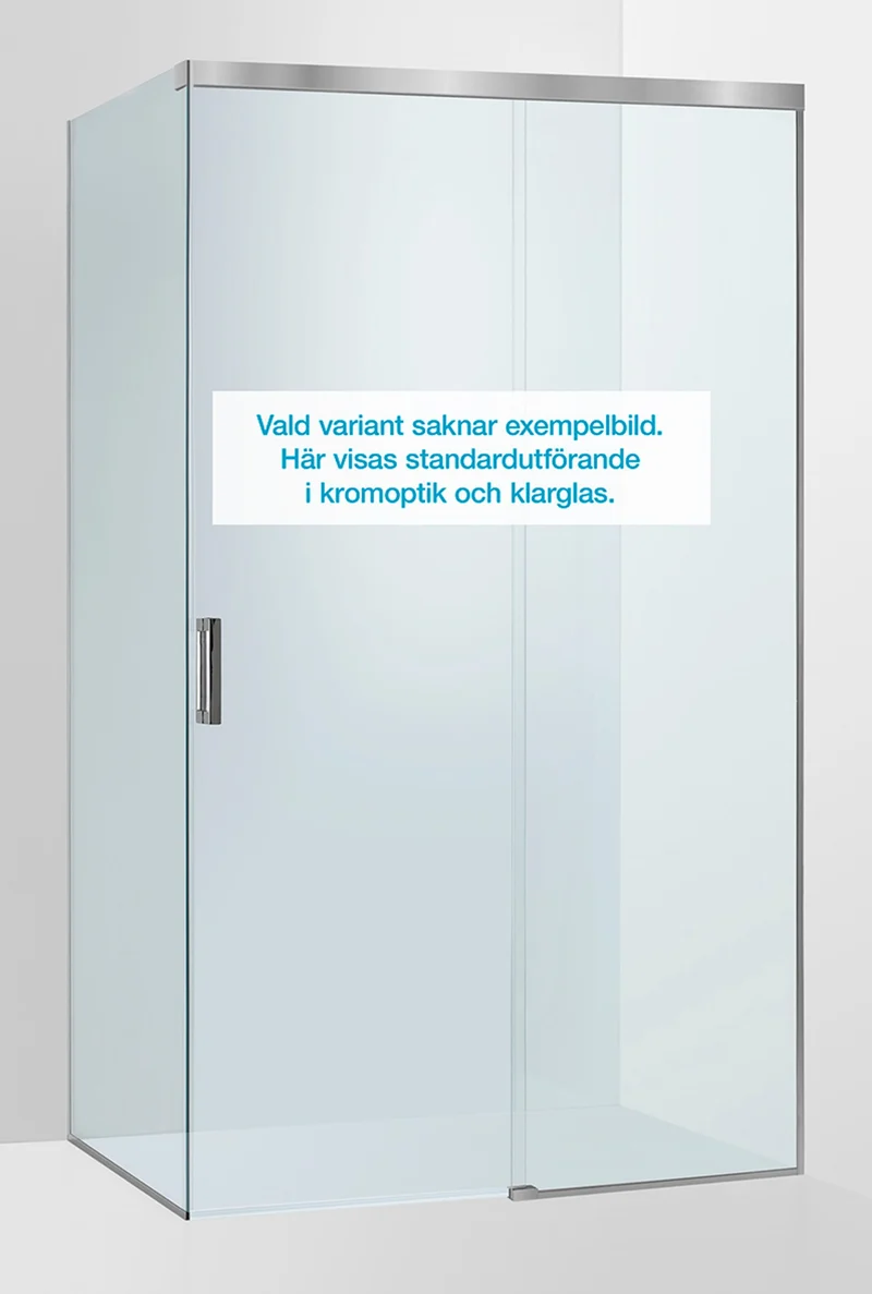 Duschhörna Duschbyggarna Espacio Hörna med Skjutdörr