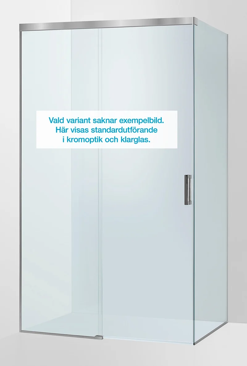 Duschhörna Duschbyggarna Espacio Hörna med Skjutdörr