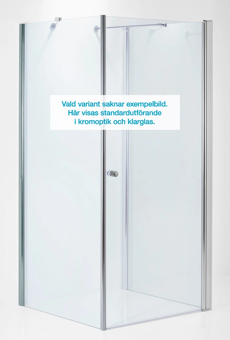 Duschvägg Duschbyggarna Swing de Luxe U-dusch