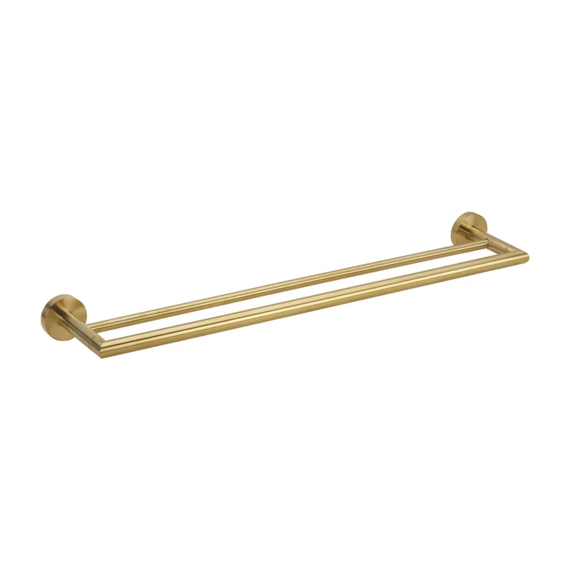 Handdukshängare Duschbyggarna Brass Dubbel