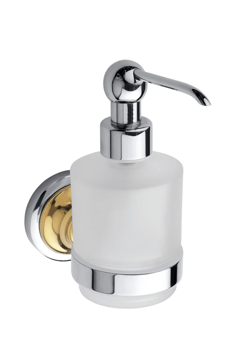 Tvåldispenser Duschbyggarna CLASSIC KROM/GULD
